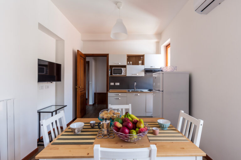 Appartamento con vista giardino